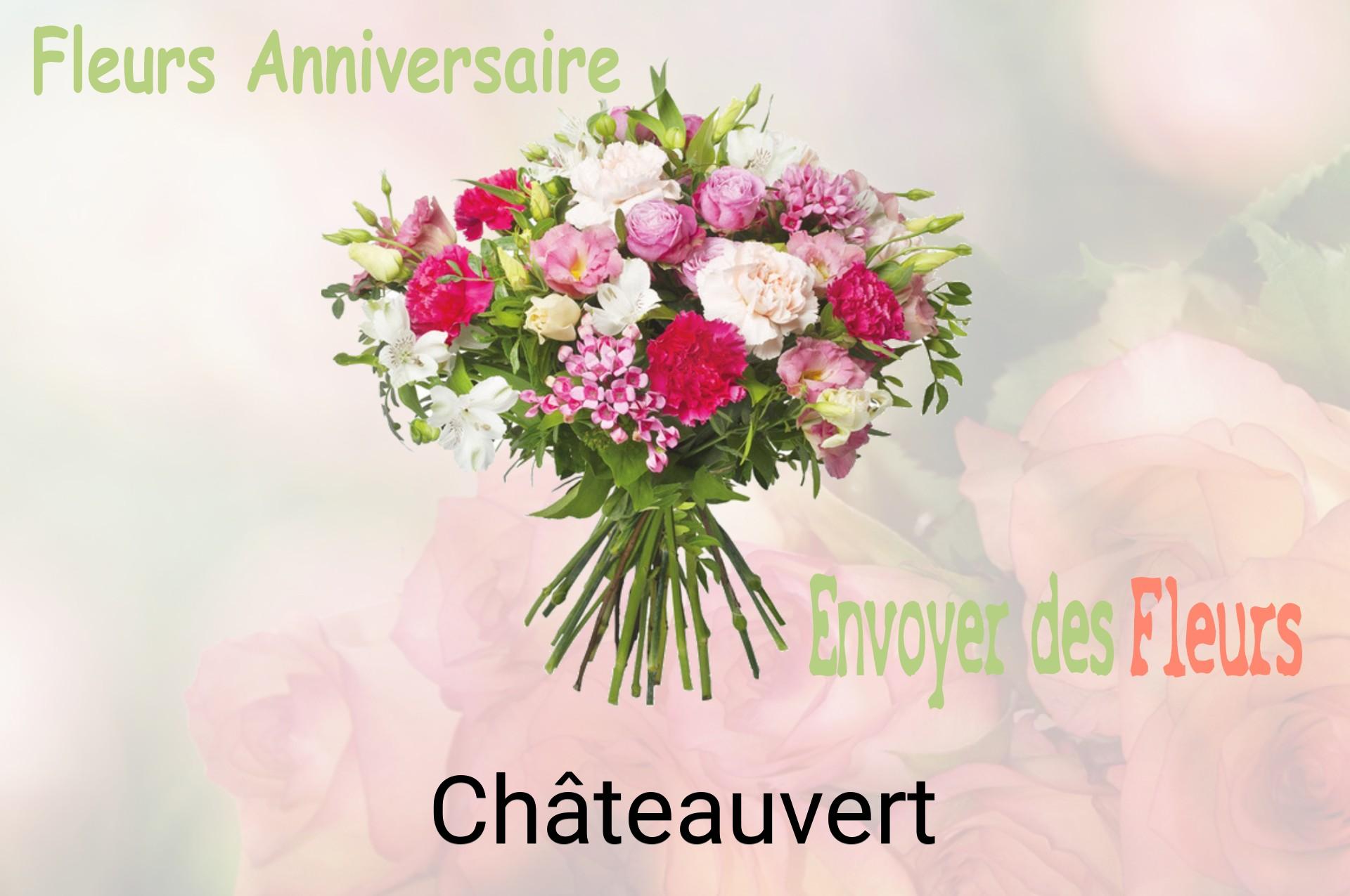Bouquet de fleurs d’anniversaire livré à Châteauvert