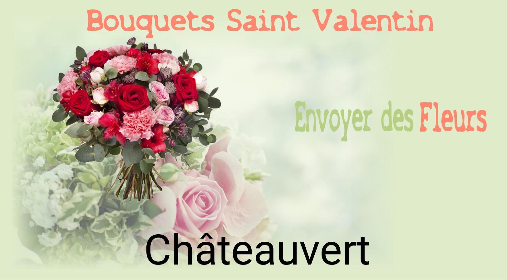 Roses de Saint-Valentin livrées à Châteauvert